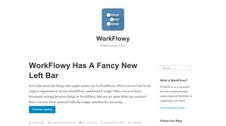 
                            6. WorkFlowy – Organize your brain.