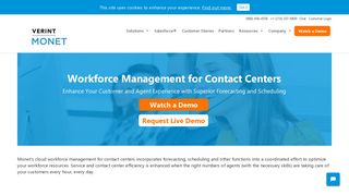
                            6. Workforce Management for Contact Centers | Monet Software