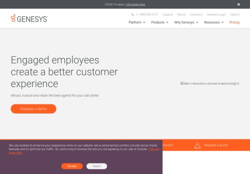 
                            13. Workforce Optimization | Call Center Software | Genesys