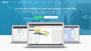 
                            9. Workforce Scheduling Software | Operations Tools | vWork App