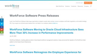 
                            8. WorkForce Software Announces Significant Global Expansion and ...