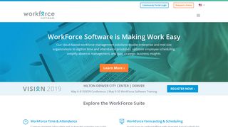 
                            3. WorkForce Software: Making Work Easy