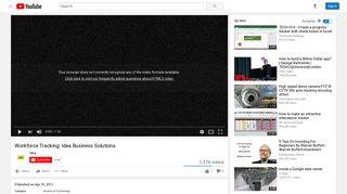 
                            6. Workforce Tracking: Idea Business Solutions - YouTube