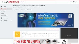 
                            4. Workgroup and domain user logins on the same workstation ...