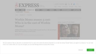 
                            10. Workin Moms season 3 cast: Who is in the cast of Workin Moms? | TV ...