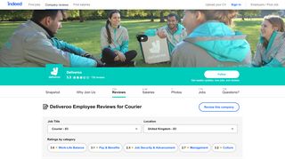 
                            11. Working as a Courier at Deliveroo: Employee Reviews about Pay ...