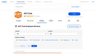 
                            12. Working as a Delivery Driver at EAT Club: Employee Reviews | Indeed ...