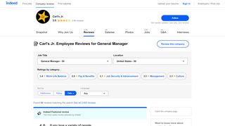
                            8. Working as a General Manager at Carl's Jr.: Employee Reviews about ...