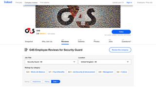 
                            10. Working as a Security Guard at G4S: Employee Reviews about ...