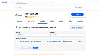 
                            12. Working as an OFFICER at ICICI Bank Ltd: Employee Reviews ...
