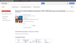 
                            8. Working at a Small-to-Medium Business or ISP, CCNA Discovery ...