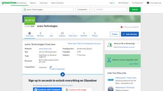 
                            12. Working at acens Technologies | Glassdoor