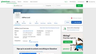 
                            12. Working at AdMax Local | Glassdoor