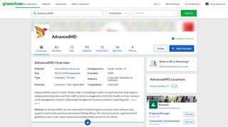 
                            5. Working at AdvancedMD | Glassdoor