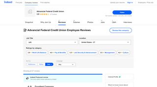 
                            13. Working at Advancial Federal Credit Union: Employee Reviews ...