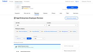 
                            13. Working at Agel Enterprises: Employee Reviews | Indeed.com