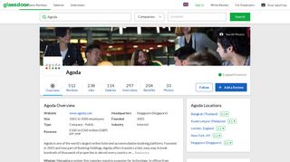 
                            8. Working at Agoda | Glassdoor.co.uk