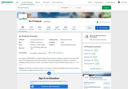 
                            13. Working at Air Products | Glassdoor.co.uk