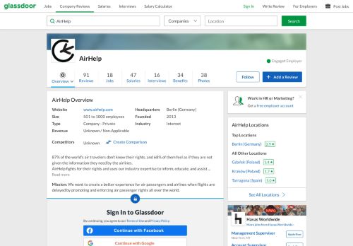 
                            9. Working at AirHelp | Glassdoor
