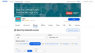 
                            11. Working at Ajilon: 76 Reviews about Pay & Benefits | Indeed.com