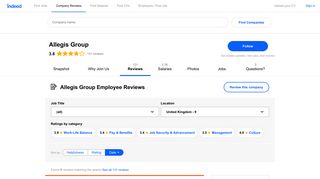 
                            12. Working at Allegis Group: Employee Reviews | Indeed.co.uk