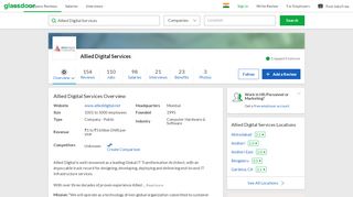 
                            7. Working at Allied Digital Services | Glassdoor.co.in