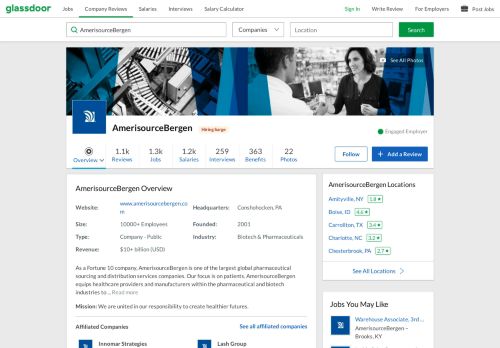 
                            6. Working at AmerisourceBergen | Glassdoor