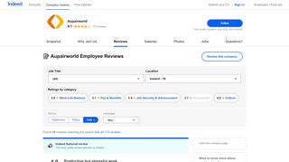 
                            7. Working at Aupairworld: Employee Reviews | Indeed.com