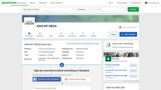 
                            6. Working at AXIS MY INDIA | Glassdoor