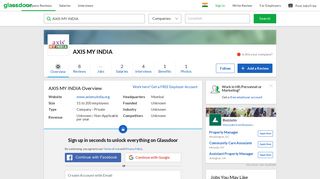 
                            11. Working at AXIS MY INDIA | Glassdoor.co.in