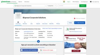 
                            6. Working at Bizprout Corporate Solutions | Glassdoor.co.in