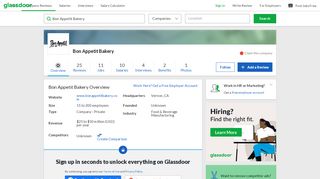 
                            7. Working at Bon Appetit Bakery | Glassdoor