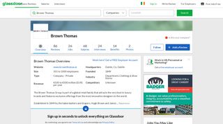 
                            9. Working at Brown Thomas | Glassdoor.ie