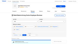 
                            11. Working at Bukit Batok driving Centre: Employee Reviews | Indeed ...