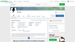 
                            10. Working at Buzznet | Glassdoor