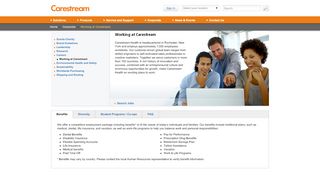 
                            10. Working at Carestream | Carestream - Carestream Health