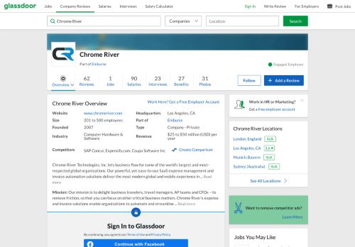 
                            8. Working at Chrome River | Glassdoor
