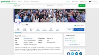 
                            11. Working at CLEAR | Glassdoor