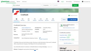 
                            13. Working at Creditsafe | Glassdoor.co.uk