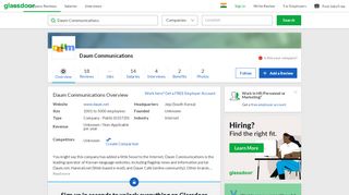 
                            8. Working at Daum Communications | Glassdoor.co.in