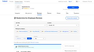 
                            8. Working at Dealermine Inc: Employee Reviews | Indeed.com