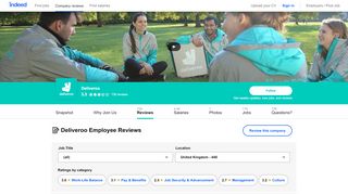 
                            8. Working at Deliveroo: 461 Reviews | Indeed.co.uk