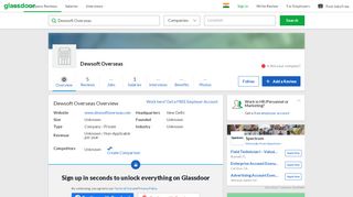 
                            13. Working at Dewsoft Overseas | Glassdoor.co.in