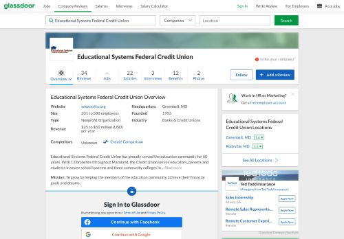 
                            10. Working at Educational Systems Federal Credit Union | Glassdoor