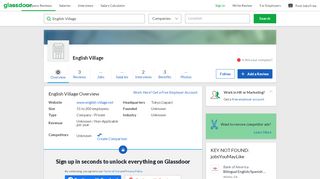 
                            5. Working at English Village | Glassdoor