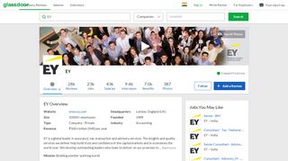 
                            13. Working at EY | Glassdoor.co.in