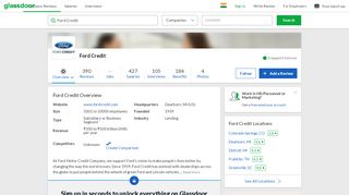 
                            7. Working at Ford Credit | Glassdoor.co.in
