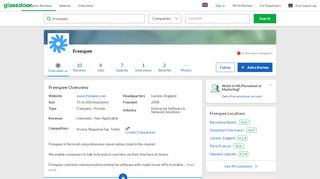 
                            10. Working at Freespee | Glassdoor.co.uk