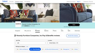 
                            8. Working at Haverty Furniture Companies, Inc: 139 Reviews about Pay ...