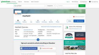 
                            6. Working at HeyMath! | Glassdoor